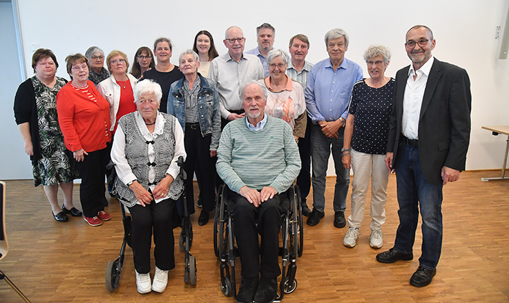 Nauheim-Online: Jubilare beim Turnverein in Nauheim 