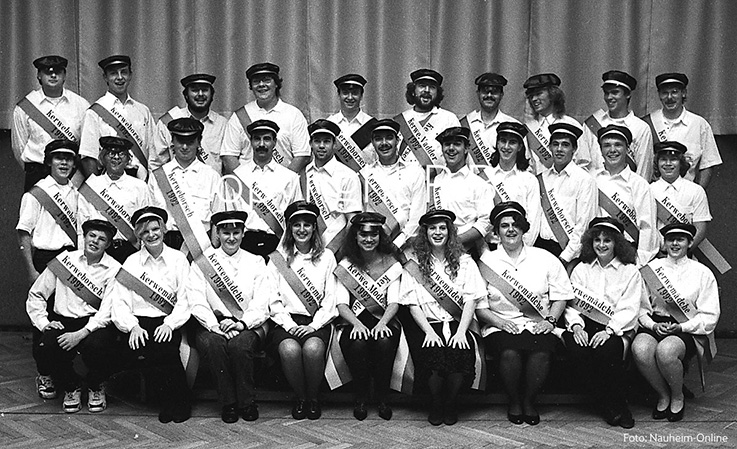 Nauheim-Online. Kerweborsch in Nauheim 1992 