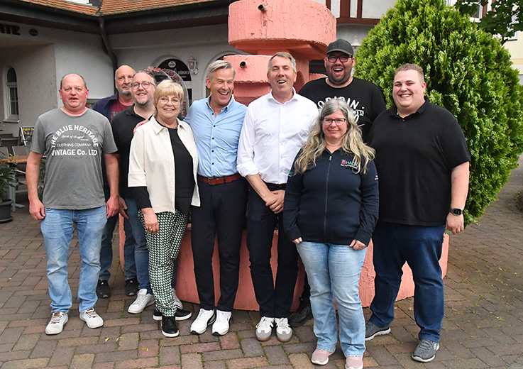Nauheim-Online: Vorstand Gewerbeverein Nauheim 