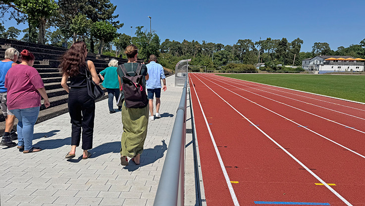 Nauheim-Online - Neue Leichtathletikanlage im Sportpark von Nauheim