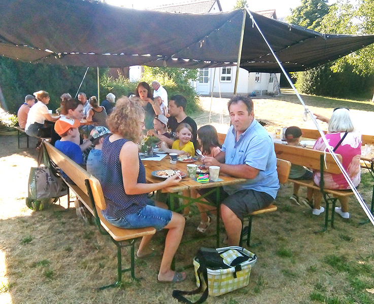 Nauheim-Online - Sommerfest der Pfadfinder in Nauheim