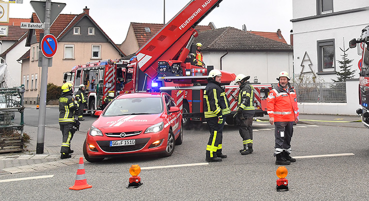 Nauheim-Online - Kommandowagen der Feuerwehr in Nauheim