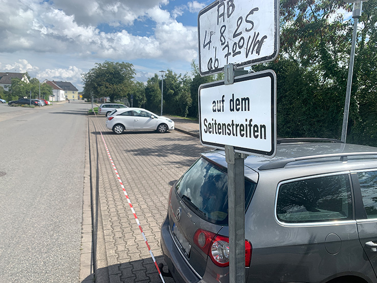 Nauheim-Online - Park-and-ride-Pltze am Bahnhof in Nauheim