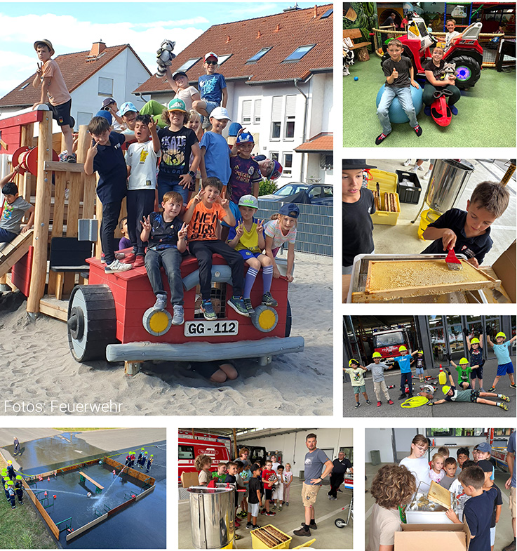 Nauheim-Online - Sommerferien bei der Kinderwehr in Nauheim