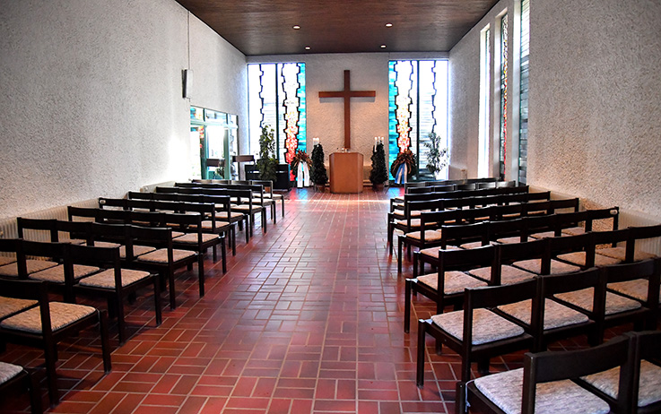 Nauheim-Online - Friedhofkapelle in Nauheim