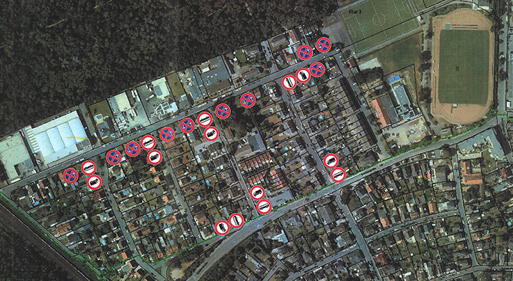 Nauheim-Online - Neue Verkehrsregeln rund um die Industriestrae in Nauheim