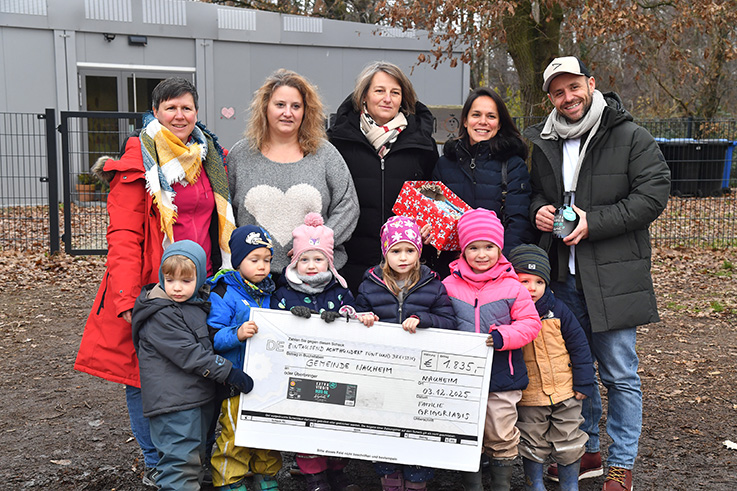 Nauheim-Online - Spende f�r Natur-Kita in Nauheim