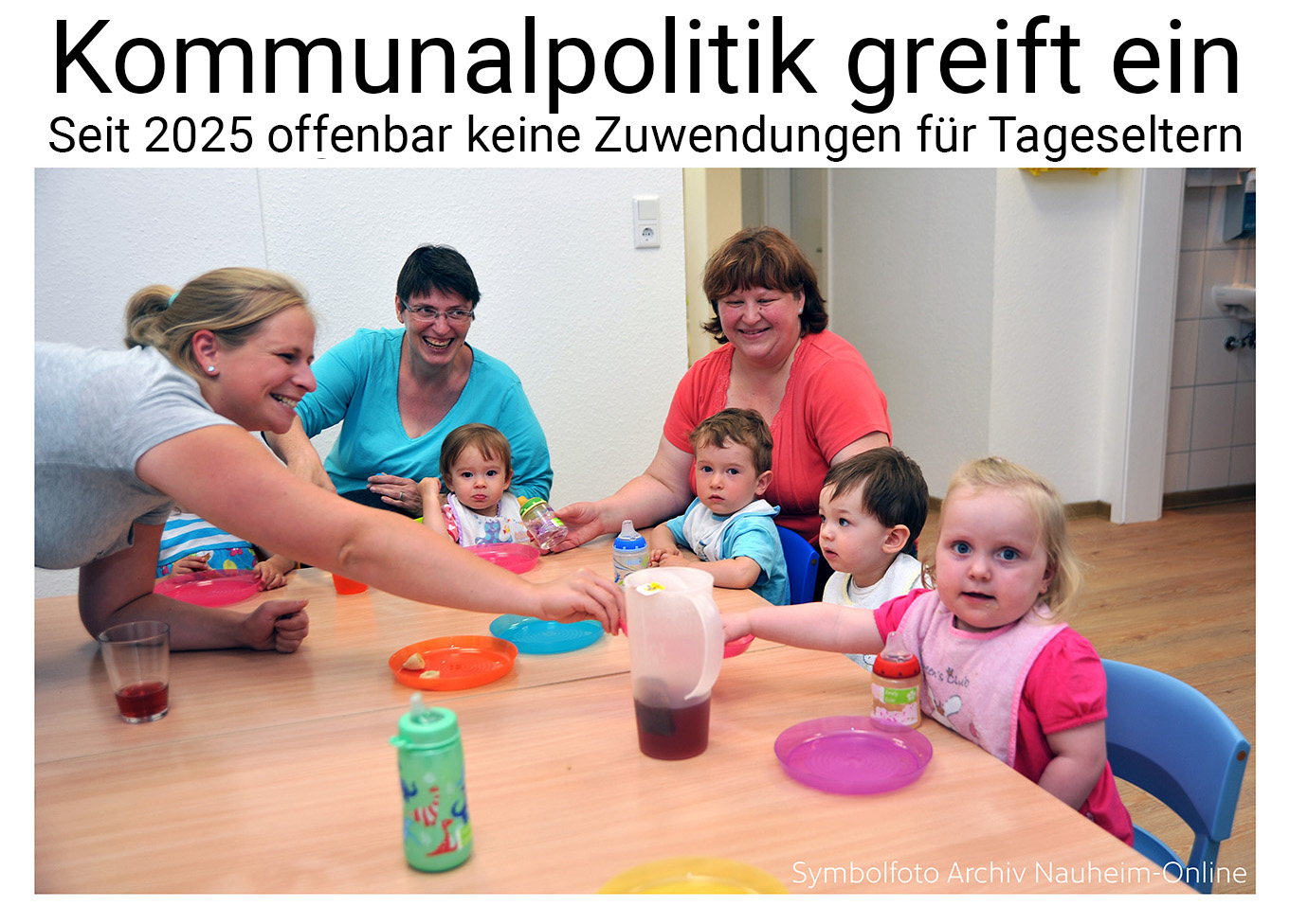 Nauheim-Online - U3-Betreuung in Nauheim