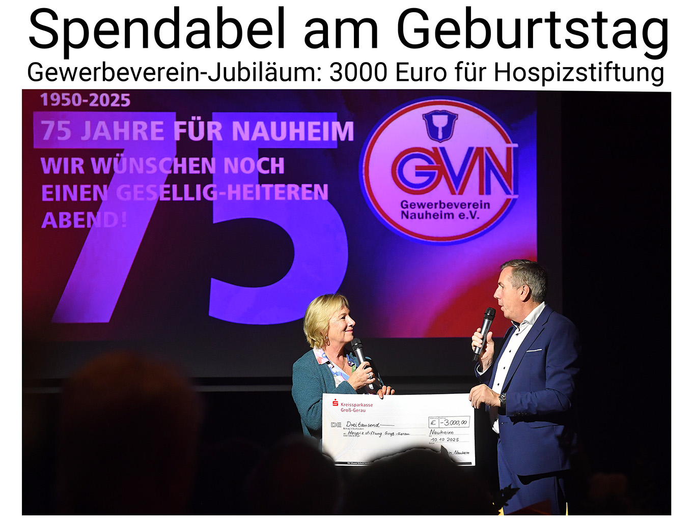 Nauheim-Online - 75 Jahre Gewerbeverein Nauheim