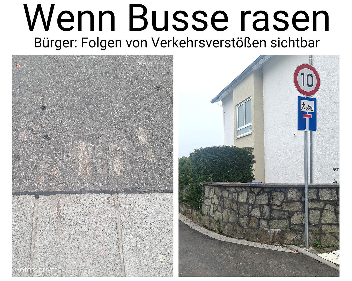 Nauheim-Online - Zu schnell fahrende Busse setzen auf