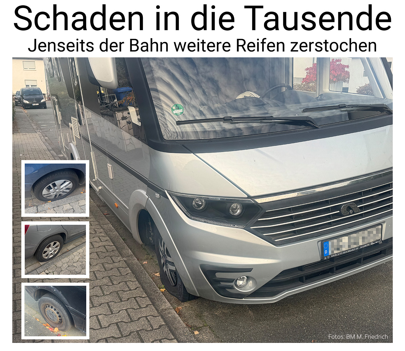 Nauheim-Online - Autoreifen in Nauheim zerstochen