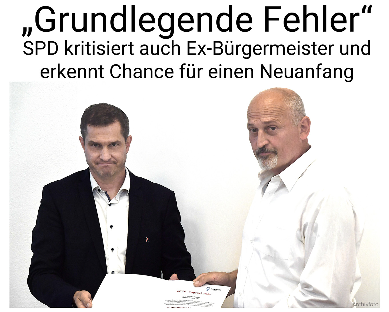 Nauheim-Online - Ex-Brgermeister in Nauheim