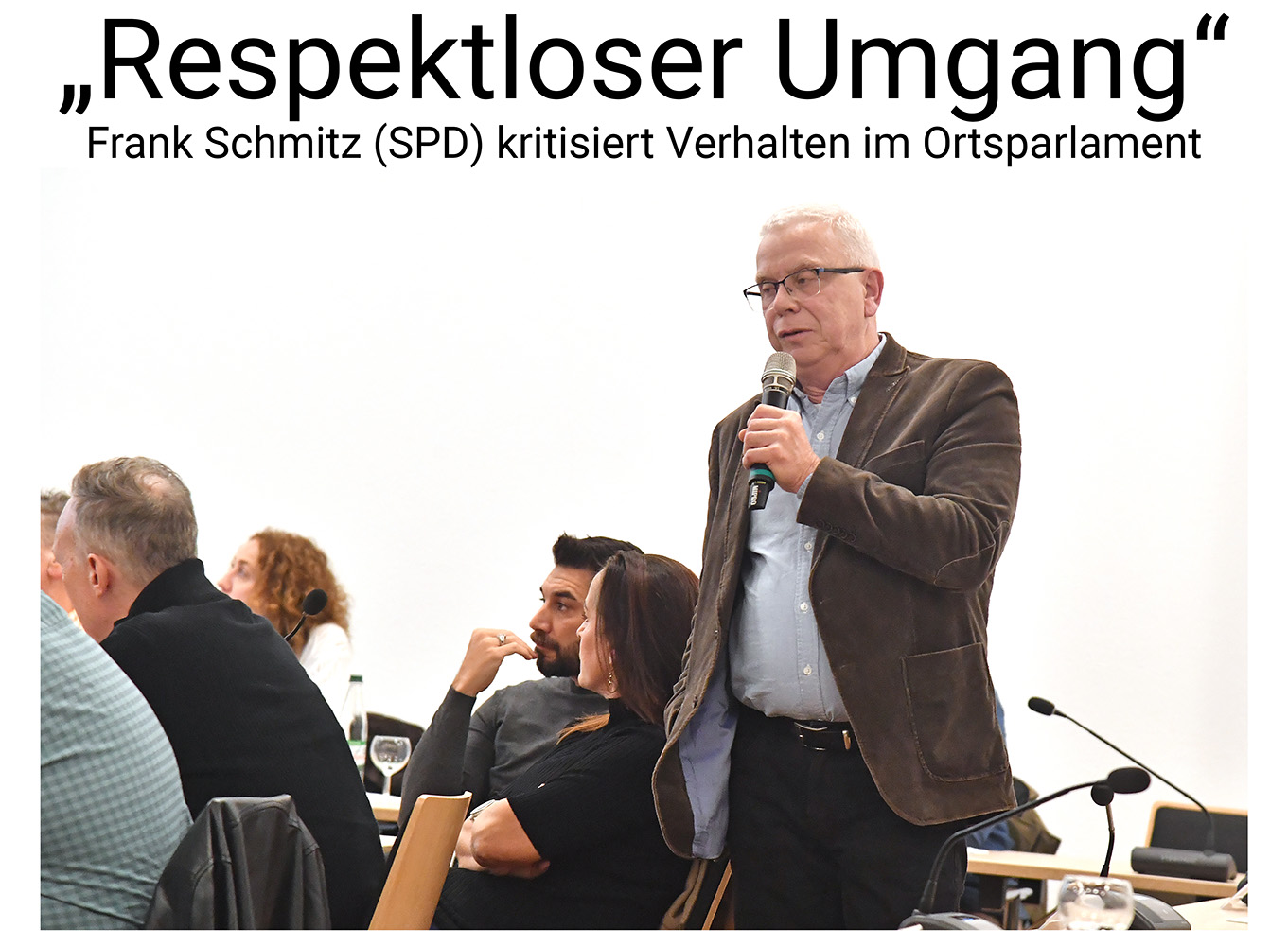 Nauheim-Online - Szene aus der Gemeindevertretung in Nauheim